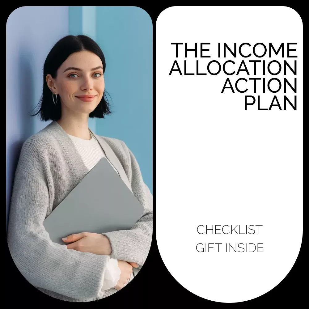 The Income Allocation Action Plan | Printable Budgeting Checklist for Smart Money Management | Step-by-Step Guide on How to Allocate Income | Digital Download