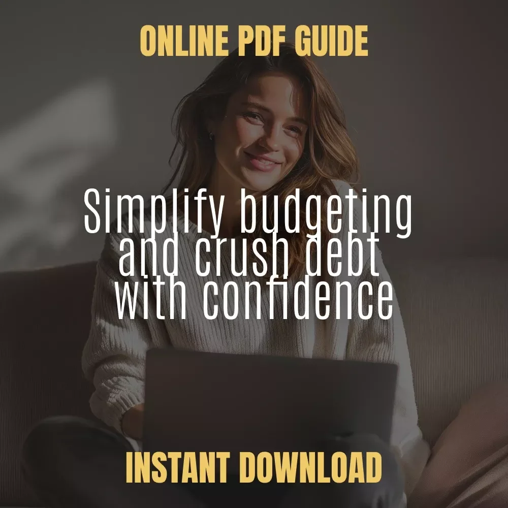 Break Free: A Simple Guide to Budgeting and Crushing Debt | Easy Step-by-Step Workbook on How to Budget and Pay Off Debt | Digital Download Financial Planner
