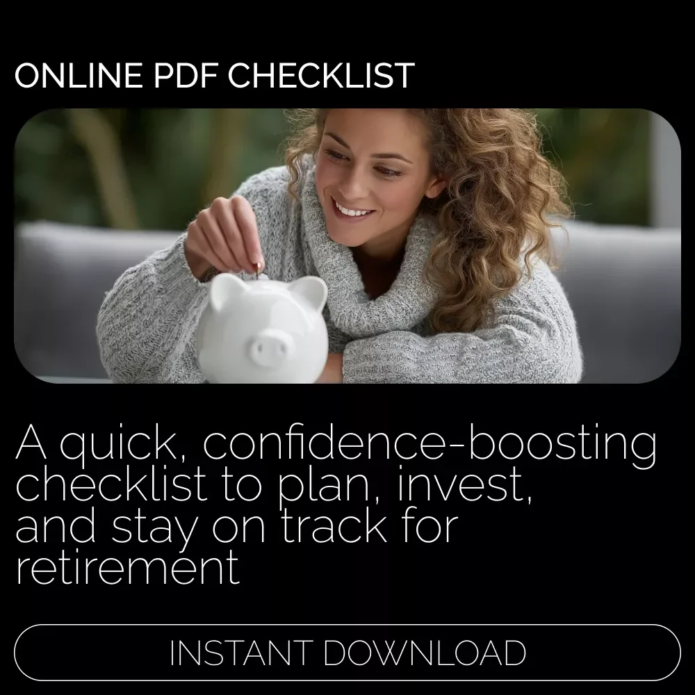 Retire Ready Checklist – A Complete saving for retirement planning Guide for Confident, Low-Stress Financial Freedom | Printable & Digital Download