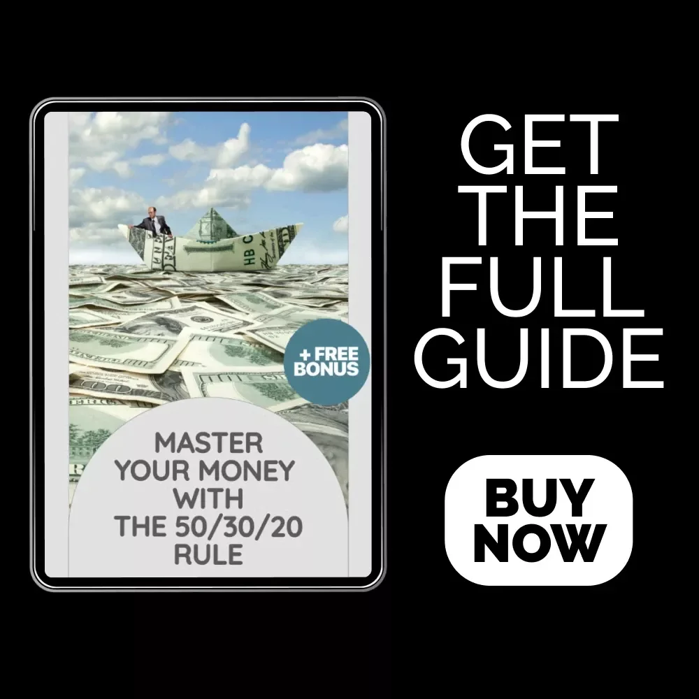 Master Your Money with the 50/30/20 Rule - Budgeting Guide for Financial Success | Digital Download