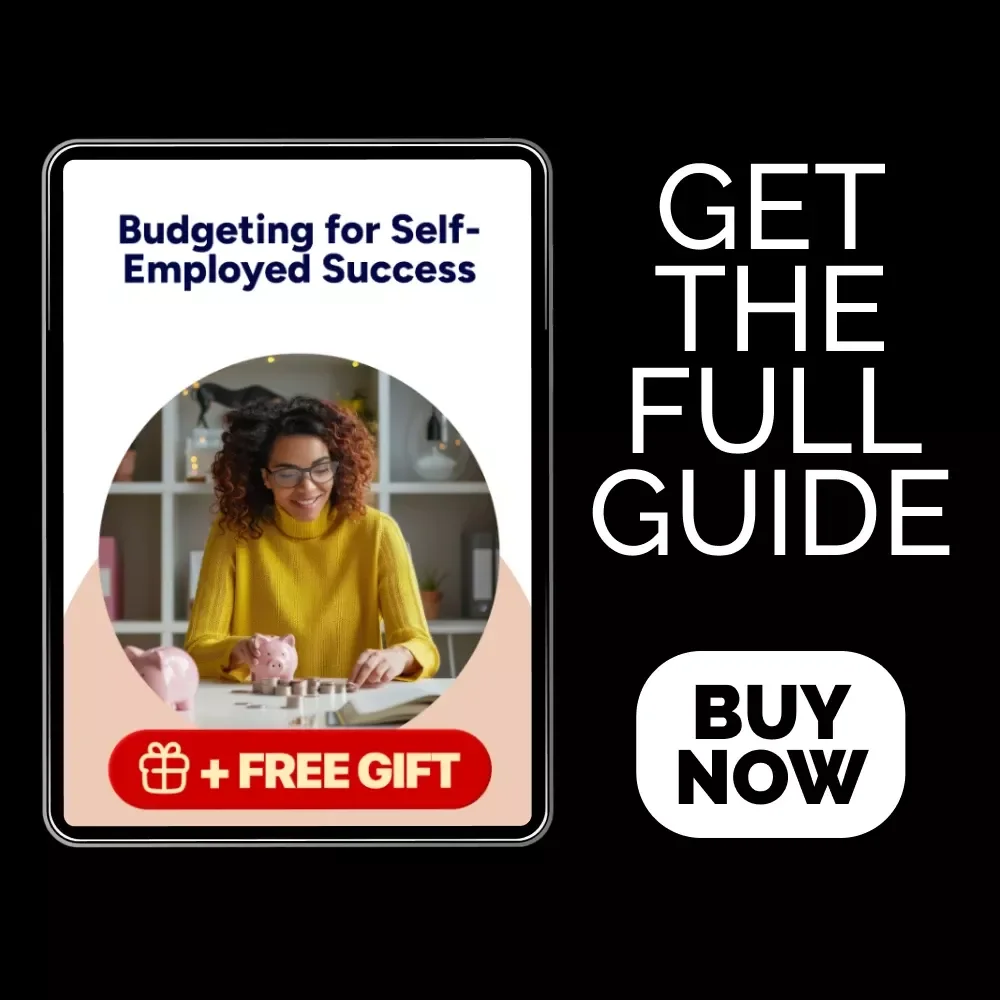 Budgeting for Self-Employed Success | Financial Planning eBook for Freelancers & Entrepreneurs | Budgeting for self-employed people Guide Digital Download