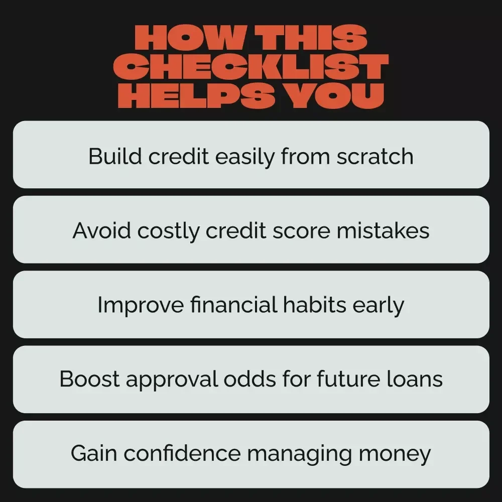 7 Steps to Build Credit at 17 and Secure Your Financial Future | Teen Credit Checklist | How to Build Credit at 17 | Printable Digital Download