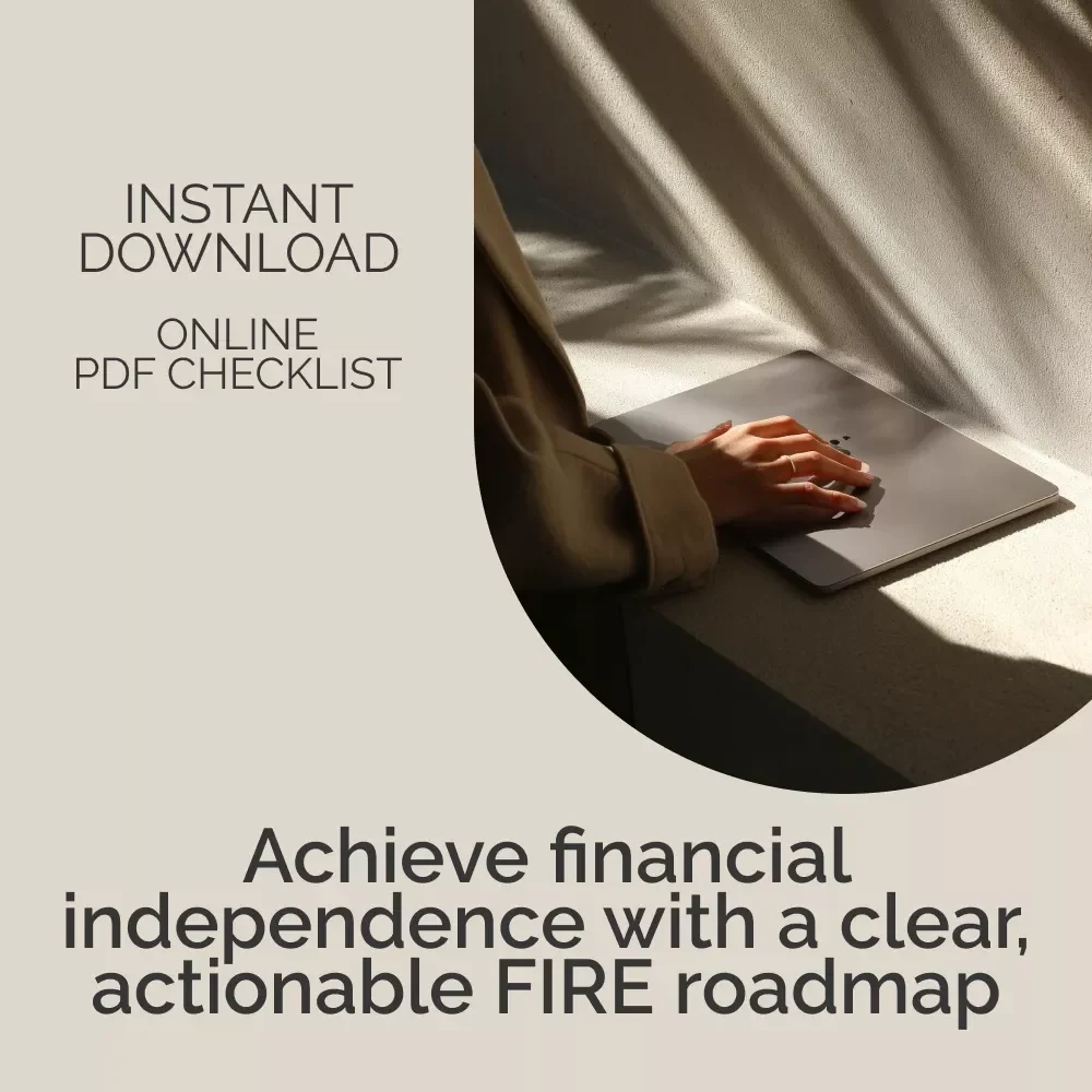 Your Ultimate FIRE Checklist | Financial Independence Guide, Early Retirement Planner, FIRE Number Workbook, Intentional Spending & Investing Strategy Digital Download