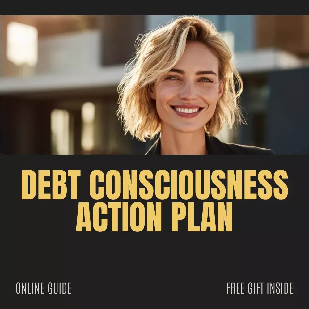 Debt Consciousness Action Plan | Printable Debt Consciousness Checklist | Budgeting, Debt-Free Mindset & Financial Goals Digital Download