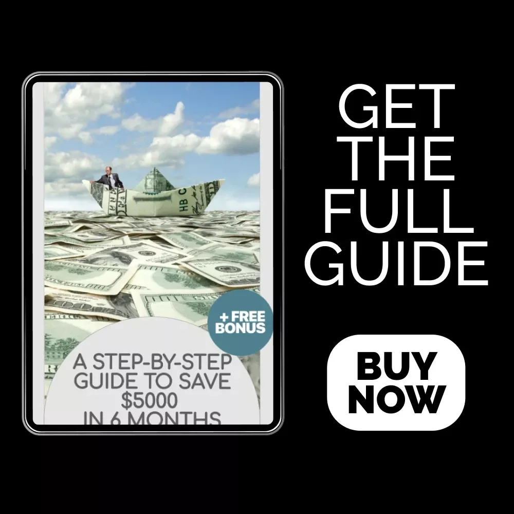 A Step-by-Step Guide to Save $5000 in 6 Months - Your Path to Financial Freedom