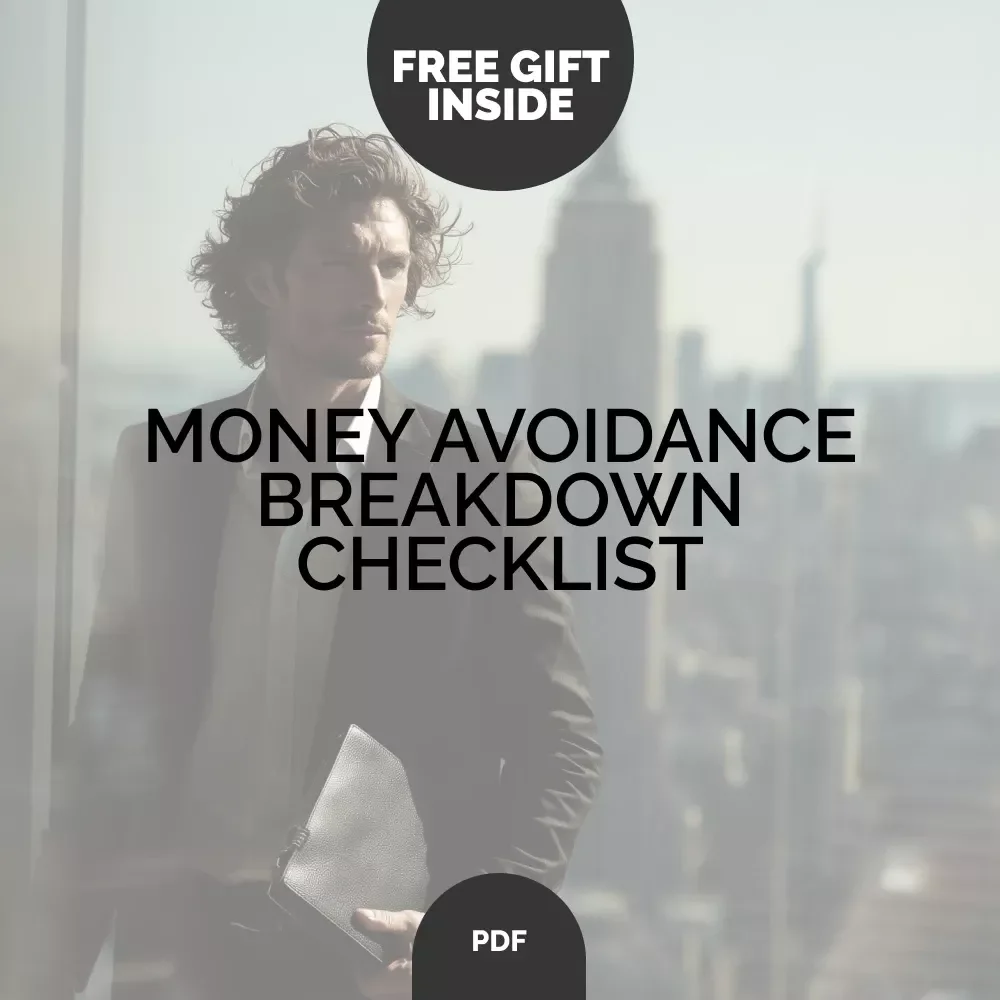 Money Avoidance Breakdown Checklist | Digital Download Checklist to Overcome Money Avoidance, Build Healthy Financial Habits & Boost Confidence