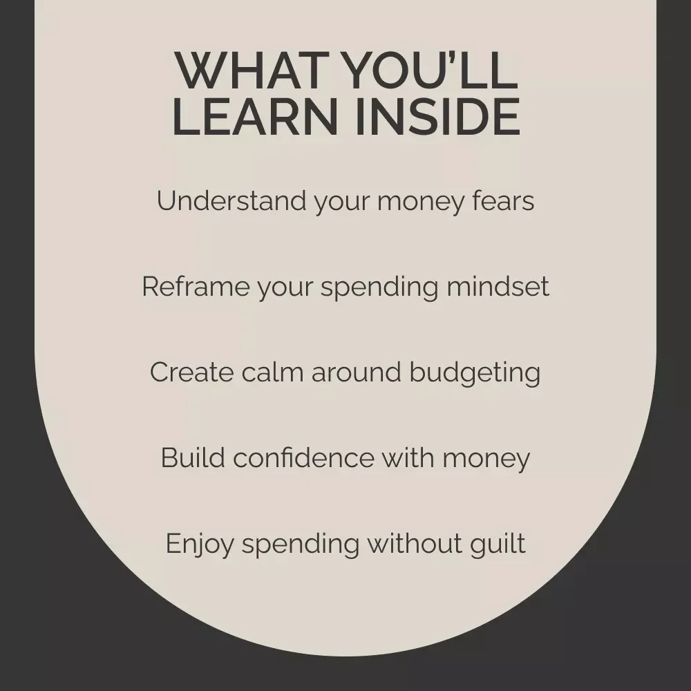 How to Overcome Your Anxiety About Spending Money | Digital Self-Help Guide for Building Financial Confidence and Emotional Freedom | For Anyone Afraid to Spend Money