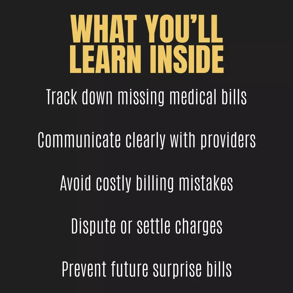 The Guide to Finding and Managing Your Unpaid Medical Bills | Digital eBook on How to Find Unpaid Medical Bills and Take Control of Healthcare Debt