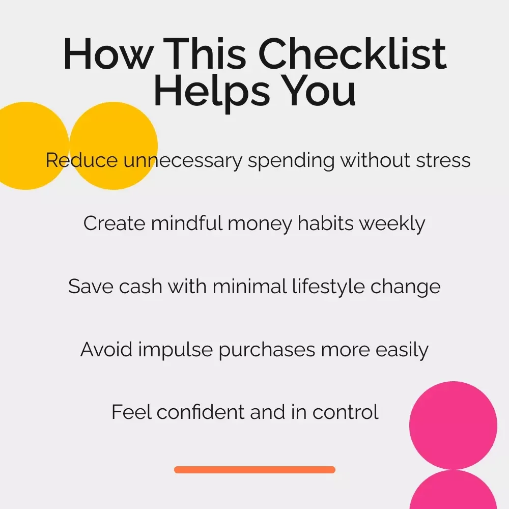 The No-Spend Day Power Play: Weekly Checklist | No Spend Challenge Budgeting Planner | Digital Download Savings Guide