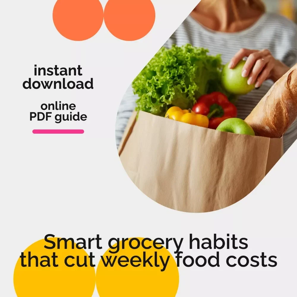 Smart Cart Secrets: How to Save Big on Groceries | Digital Guide for Anyone Learning how to save money on groceries