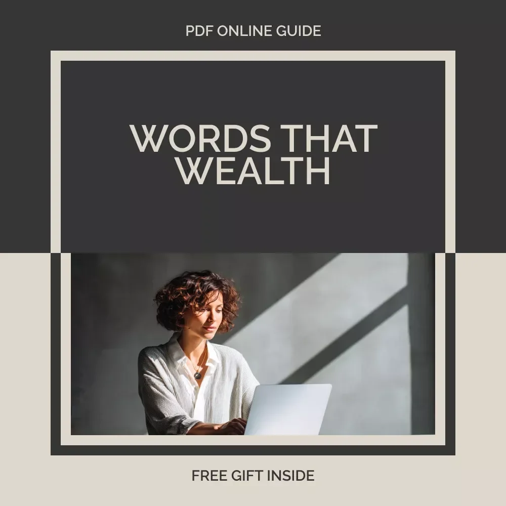 Words That Wealth: Inspiring Quotes to Guide Your Money Decisions | Motivational Finance eBook | Mindset and Reflection Guide Featuring My Money Decision Quotes