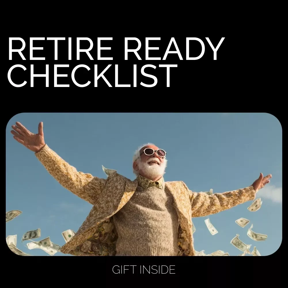 Retire Ready Checklist – A Complete saving for retirement planning Guide for Confident, Low-Stress Financial Freedom | Printable & Digital Download