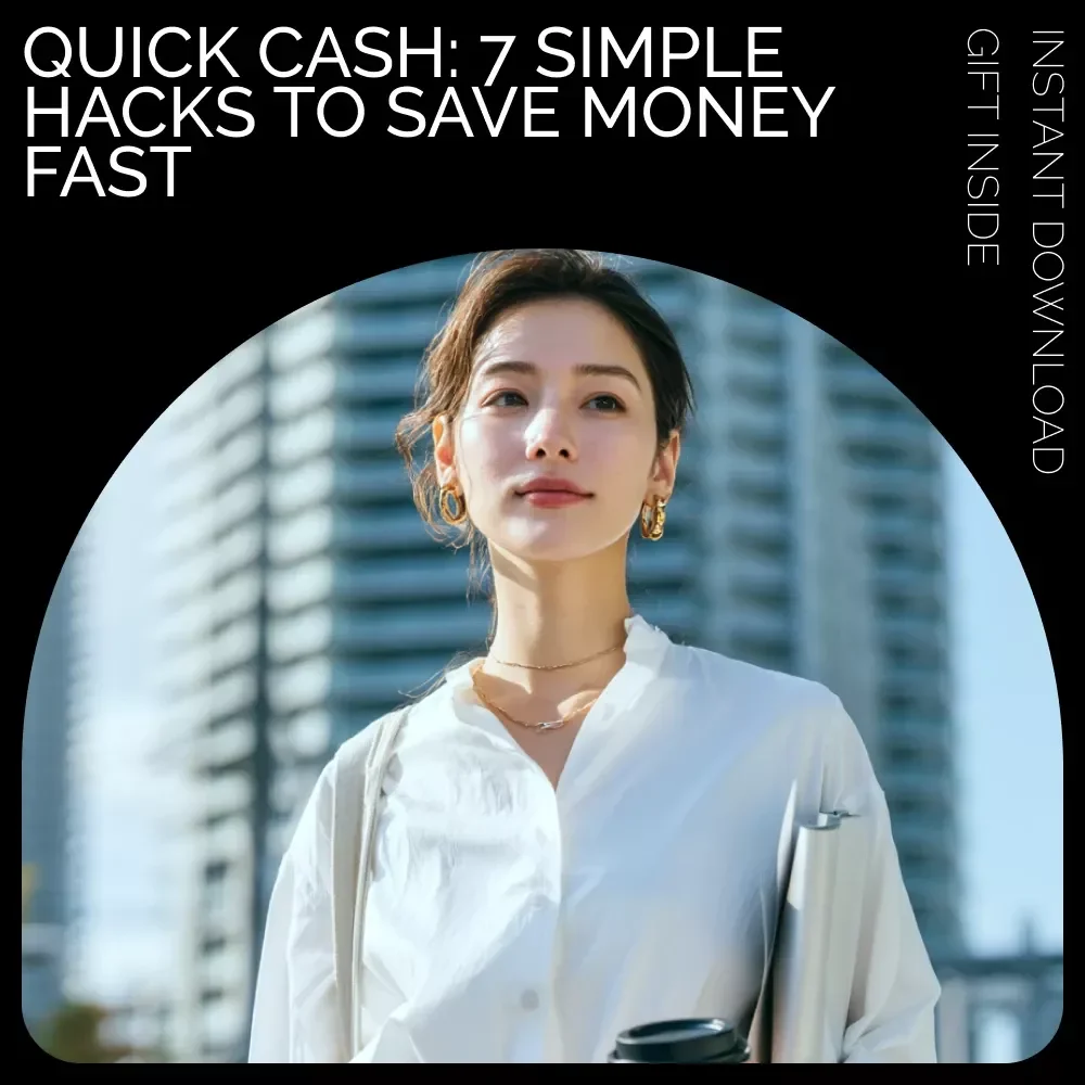 Quick Cash: 7 Simple Hacks to Save Money Fast – Ultimate Guide on How to Save Money Quickly