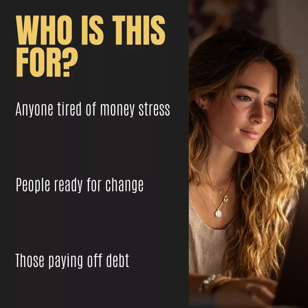 Debt-Free & Thriving! | Printable Financial Checklist for Smart Money Management | Step-by-Step Planner on How to Budget and Pay Off Debt | Instant Digital Download