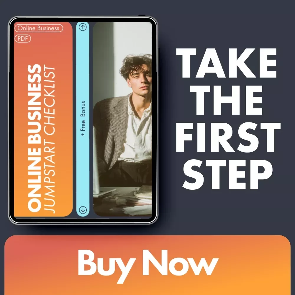 Online Business Jumpstart Checklist – Digital Download for Starting an Online Business, Step-by-Step Launch Guide, Beginner Entrepreneur Setup List
