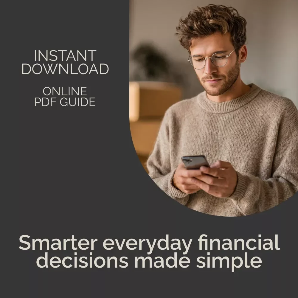 Mastering the Art of Making Financial Decisions – Practical Money Decisions Guide for Smart Spending, Saving & Investing | Digital Download