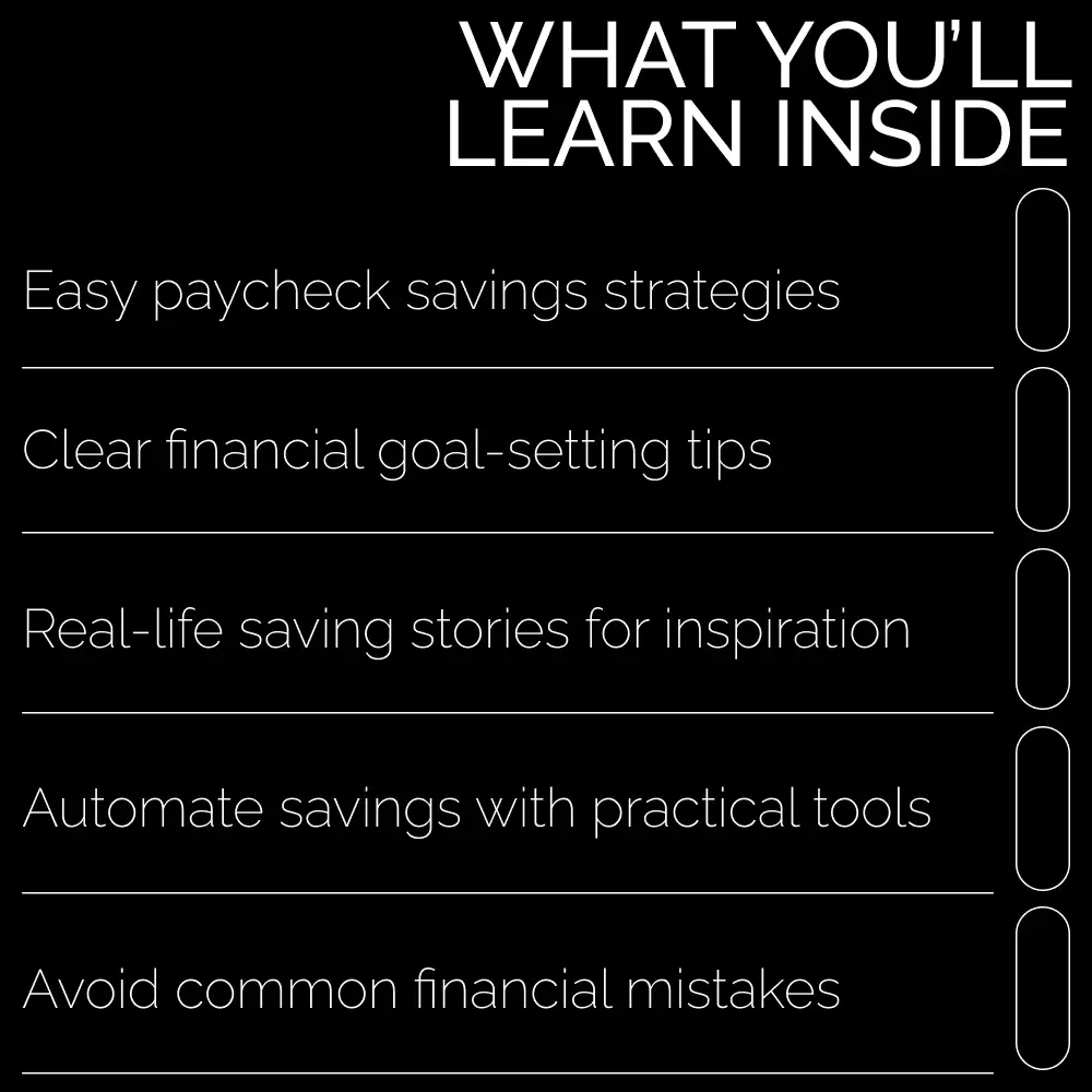 Paycheck Power: Smart Ways to Save Every Paycheck - A Digital Guide to Financial Freedom