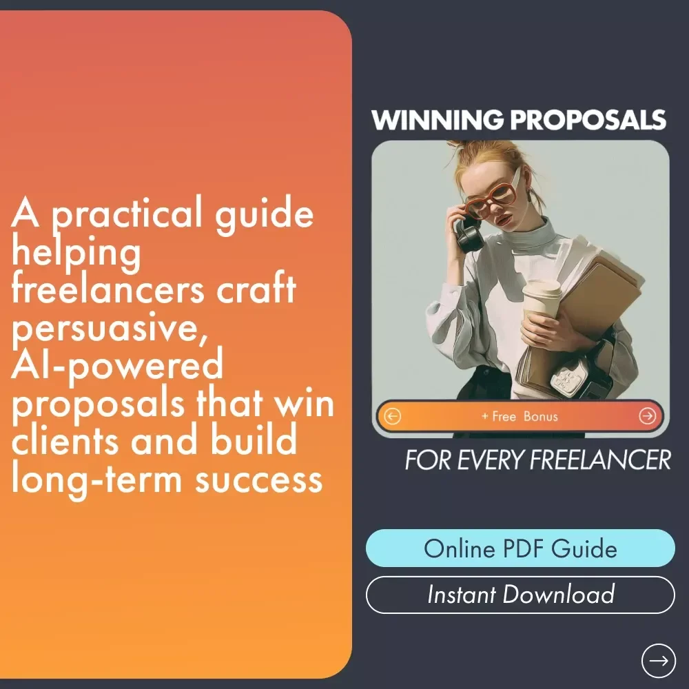 Winning Proposals for Every Freelancer | Freelance Proposal Writing eBook | How to Write a Freelance Proposal That Wins Jobs | Digital Download Guide for Converting Clients