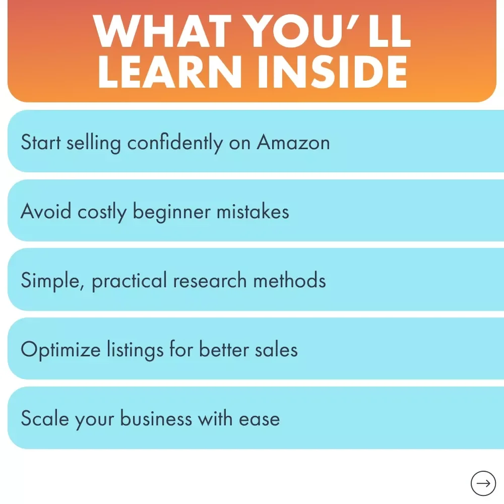 Amazon Selling Made Simple for First-Time Sellers: A Beginner's Guide to Starting Your Amazon Business