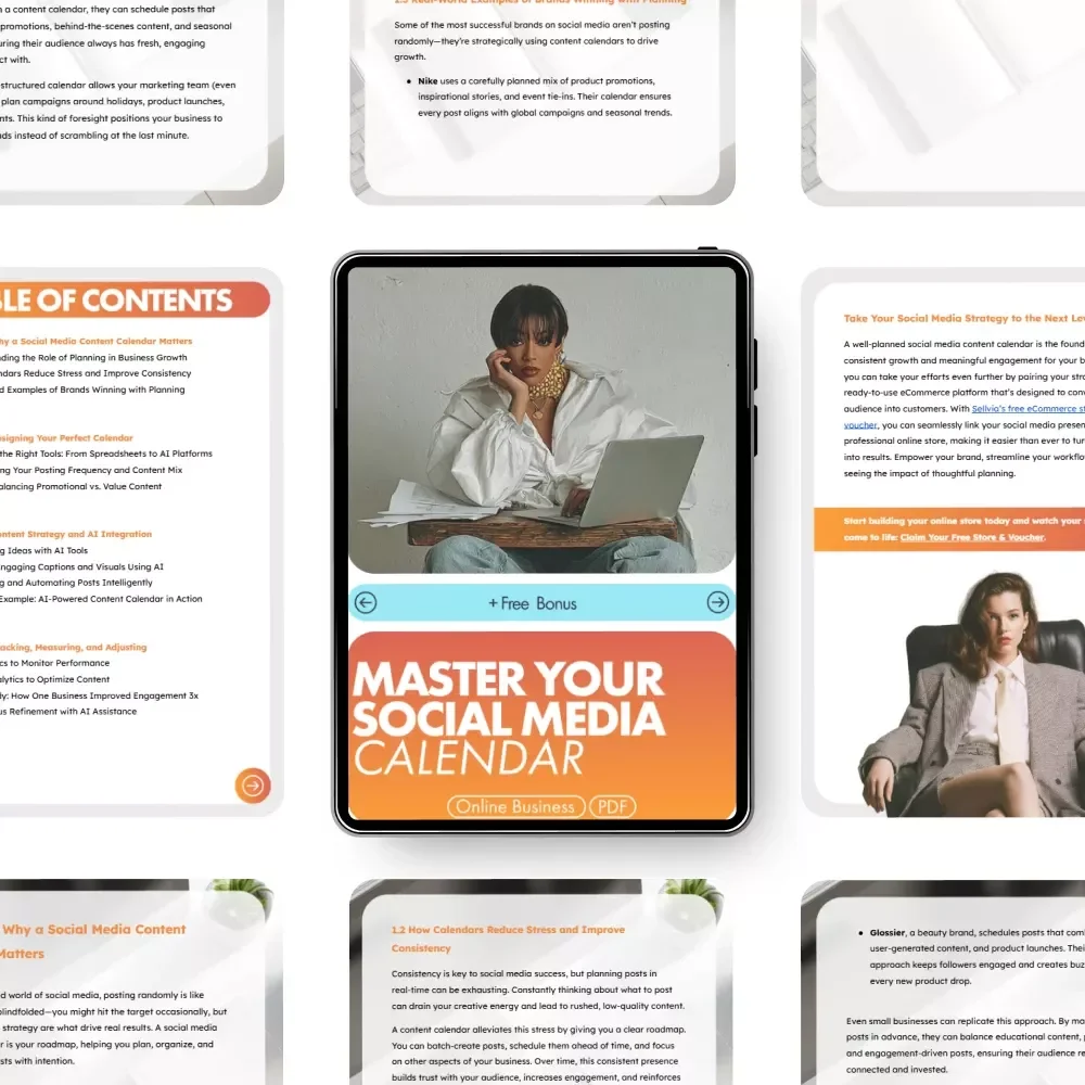 Master Your Social Media Calendar: Ultimate Guide to Planning and Growing Your Business with a Social Media Content Calendar Template