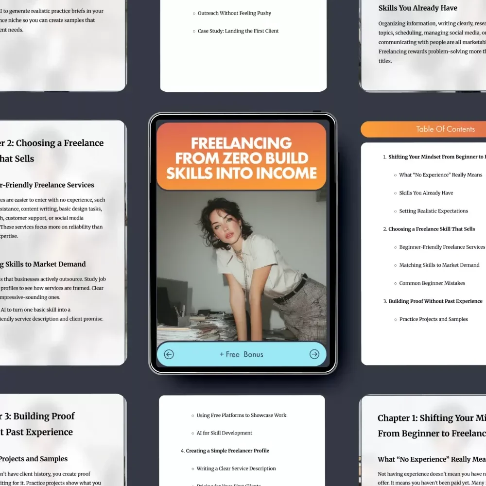 Freelancing From Zero: Build Skills Into Income – Ultimate Guide for Beginners
