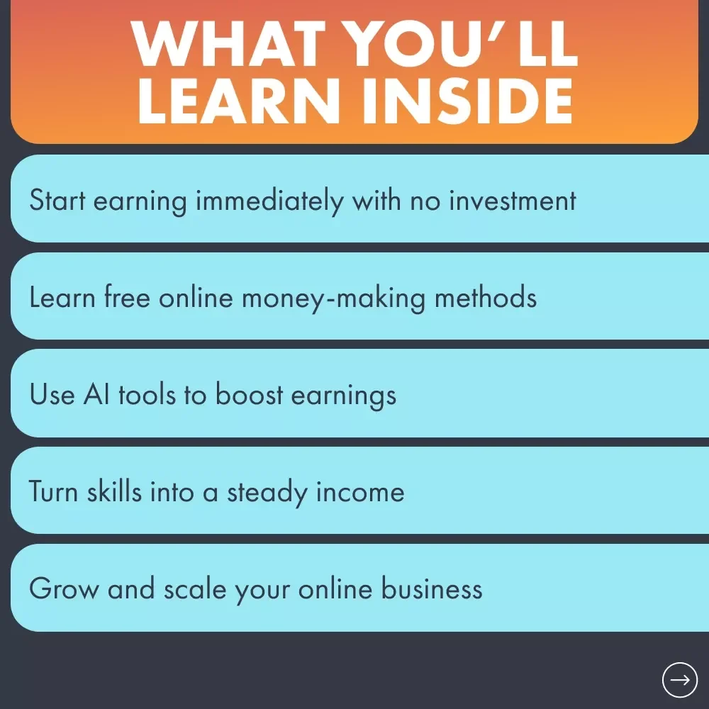 Smart Ways to Make Money Online With Zero Investment - No-Cost Digital Income Guide, eBook, and Checklist