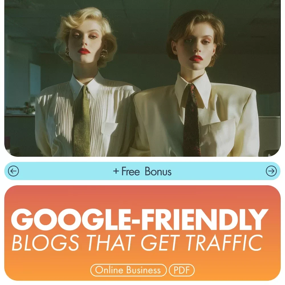 Write Google-Friendly Blogs That Get Traffic | Digital Guide for Bloggers, Creators & Entrepreneurs | Learn How to Write a Blog Post That Ranks on Google