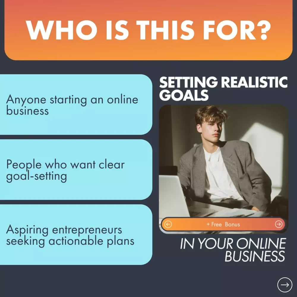 Setting Realistic Goals in Your Online Business - Checklist for Success