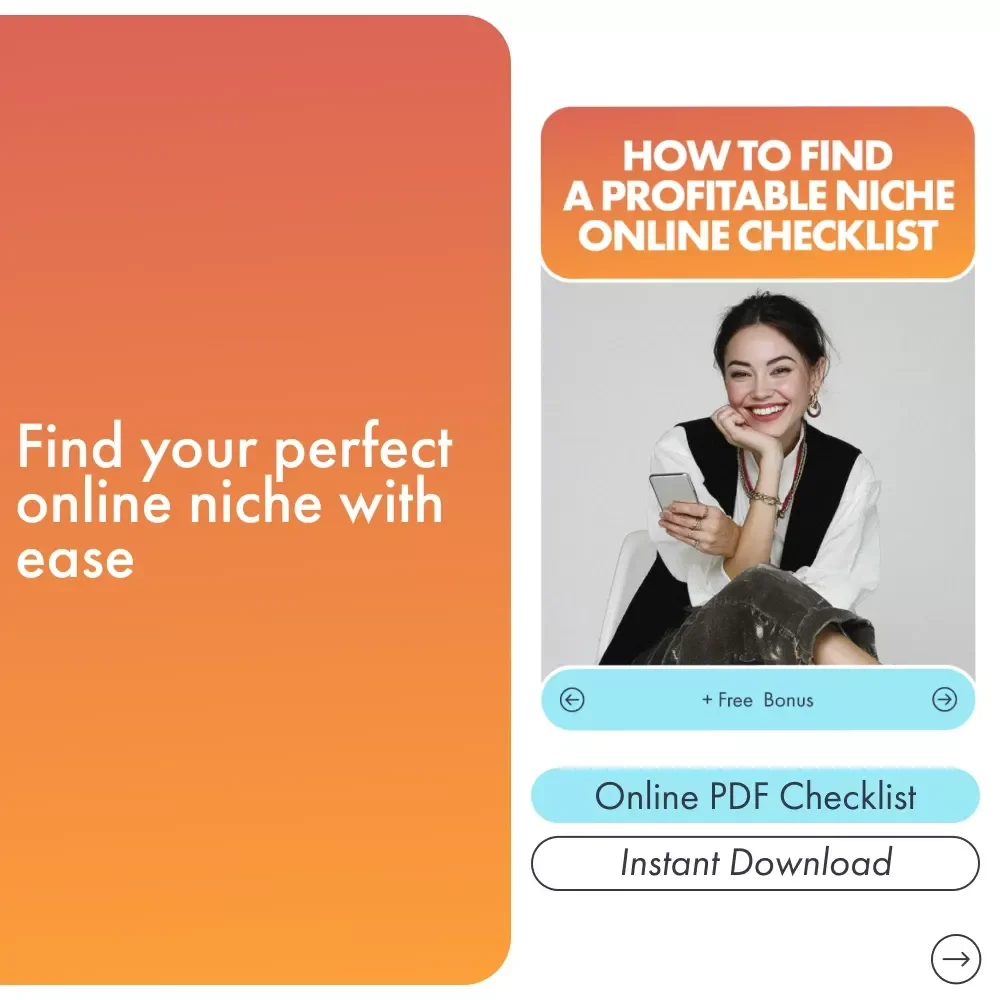 How to Find a Profitable Niche Online Checklist - Discover, Validate & Profit from Your Niche Ideas