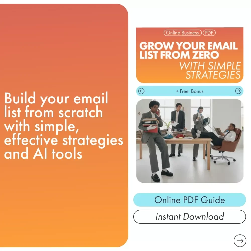 Grow Your Email List From Zero With Simple Strategies - A Practical Guide to Building an Email List from Scratch
