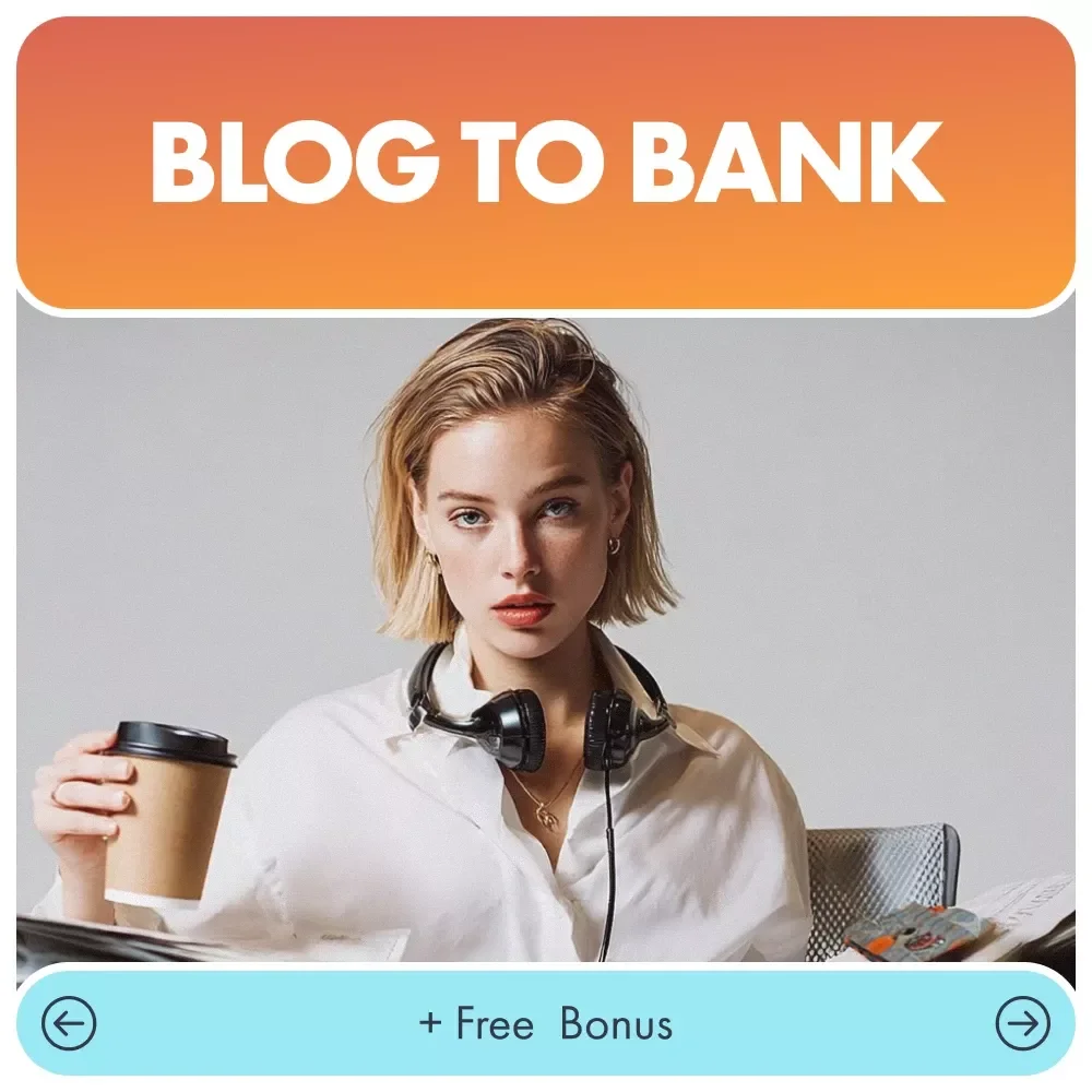 Blog to Bank: Your Checklist for Selling Digital Products Online | Printable Checklist for Bloggers, Creators & Entrepreneurs | How to Use Your Blog to Sell Digital Products