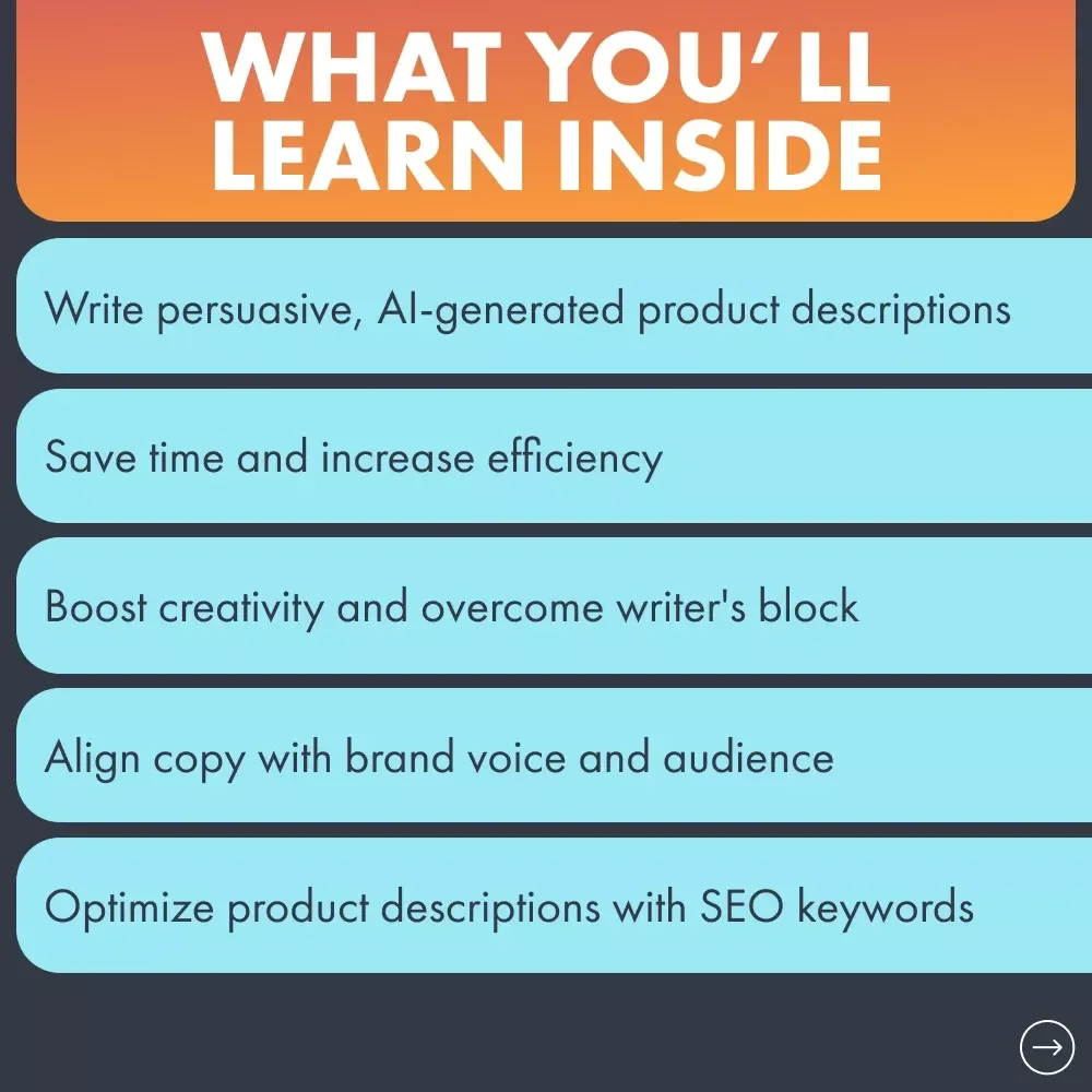 AI Product Copy Secrets: How to Use AI to Write Product Descriptions Like a Pro