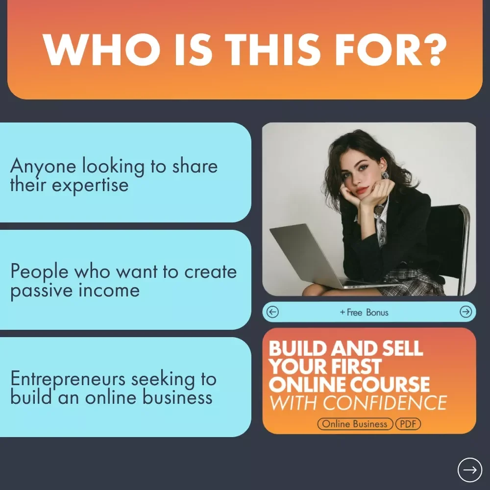 Build and Sell Your First Online Course With Confidence: A Step-by-Step Guide for Success