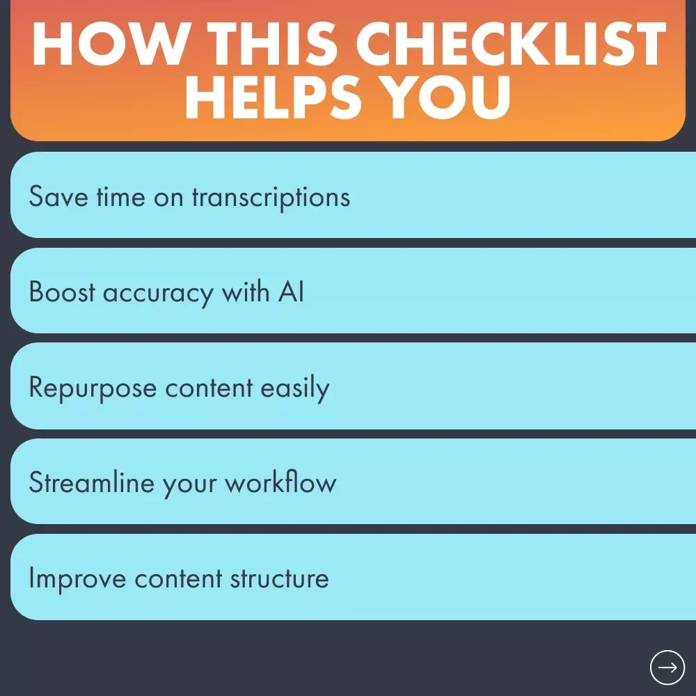AI Video Transcription Power: The Ultimate Checklist for Transcribing Videos with AI Tools