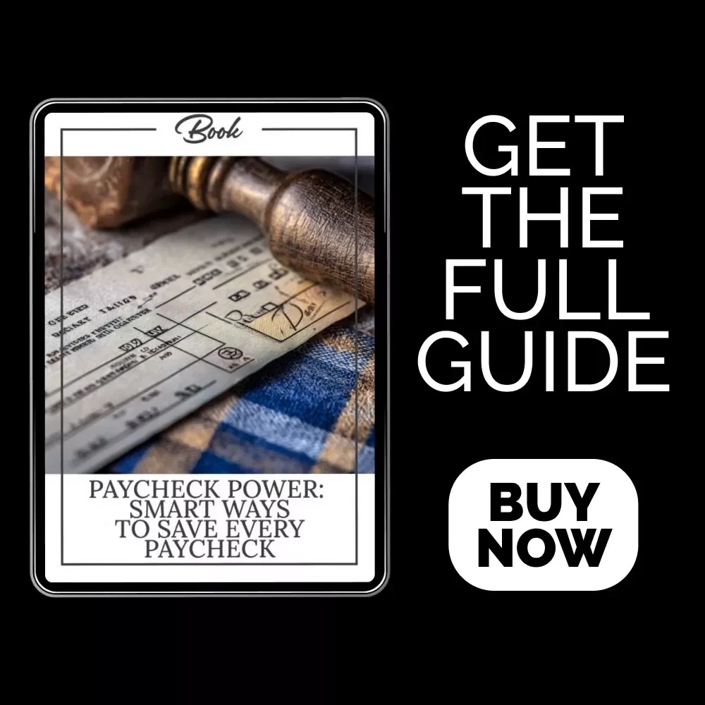 Paycheck Power: Smart Ways to Save Every Paycheck - A Digital Guide to Financial Freedom