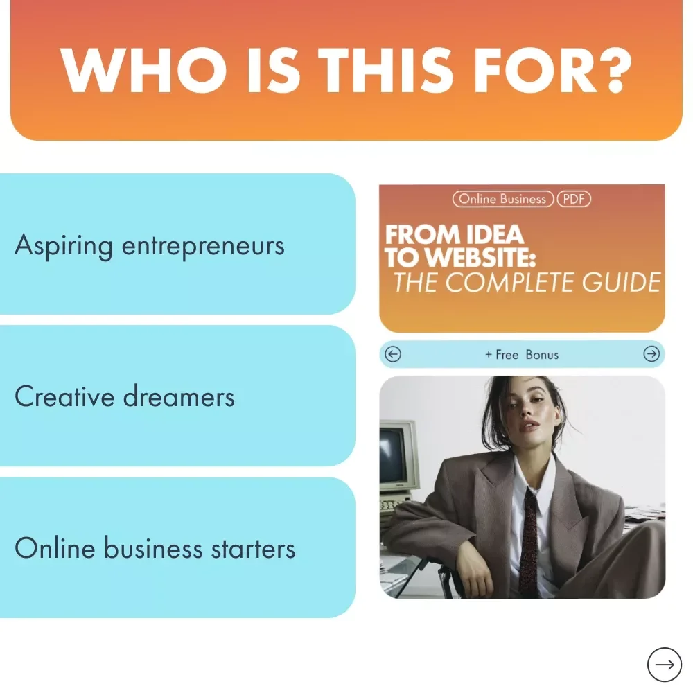 From Idea to Website: The Complete Guide | Digital Download for Creators, Entrepreneurs & Beginners | Step-by-Step on How to Build a Personal Website with AI Tools