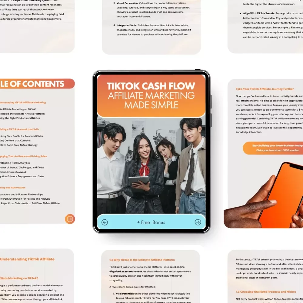 TikTok Cash Flow: Affiliate Marketing Made Simple - Master Affiliate Marketing on TikTok with This Comprehensive Guide