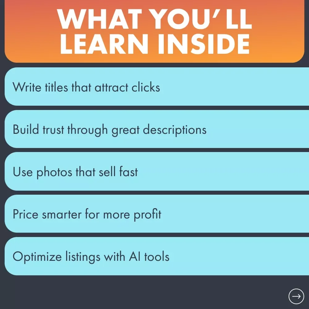 eBay Listings That Sell: Clicks to Cash | Step-by-Step Guide for Beginners | Learn How to Write an eBay Listing That Sells and Converts Views into Sales