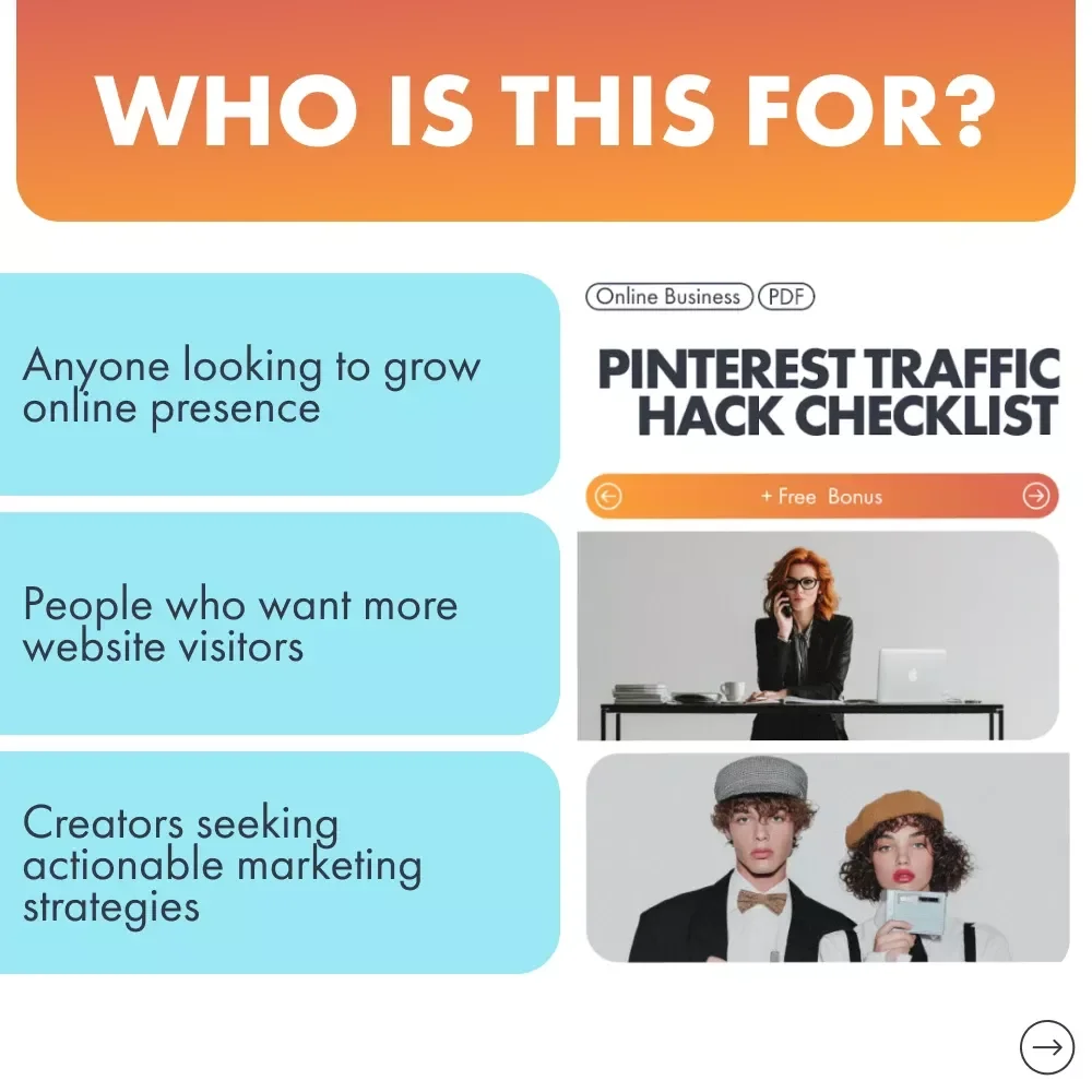 Pinterest Traffic Hack Checklist - Master How to Use Pinterest to Drive Traffic to Your Website