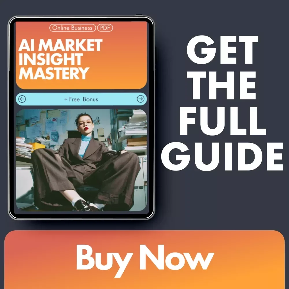 AI Market Insight Mastery: The Ultimate eBook Guide on How to Use AI for Market Research