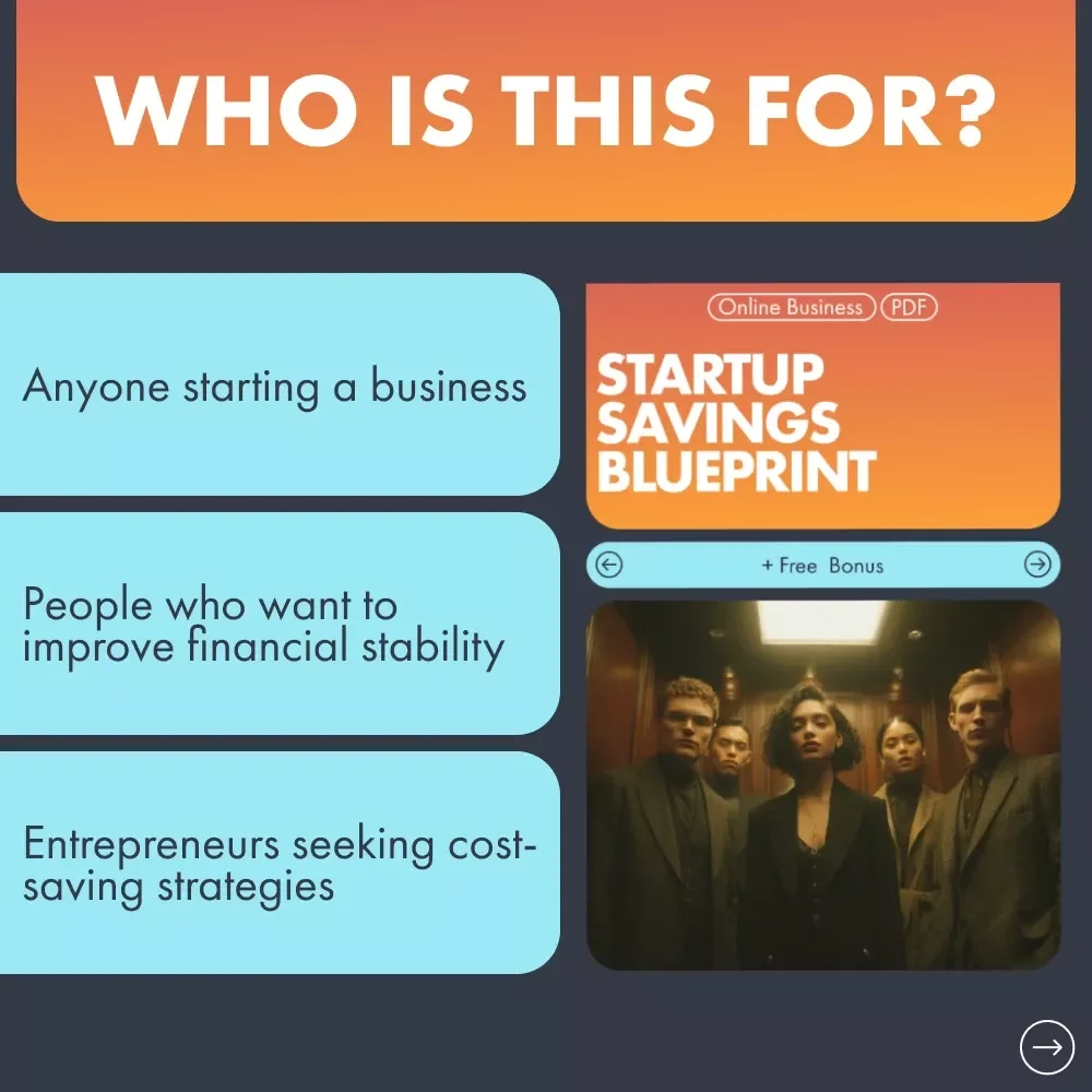 Startup Savings Blueprint: How to Save Money for Your Business Startup - eBook Guide