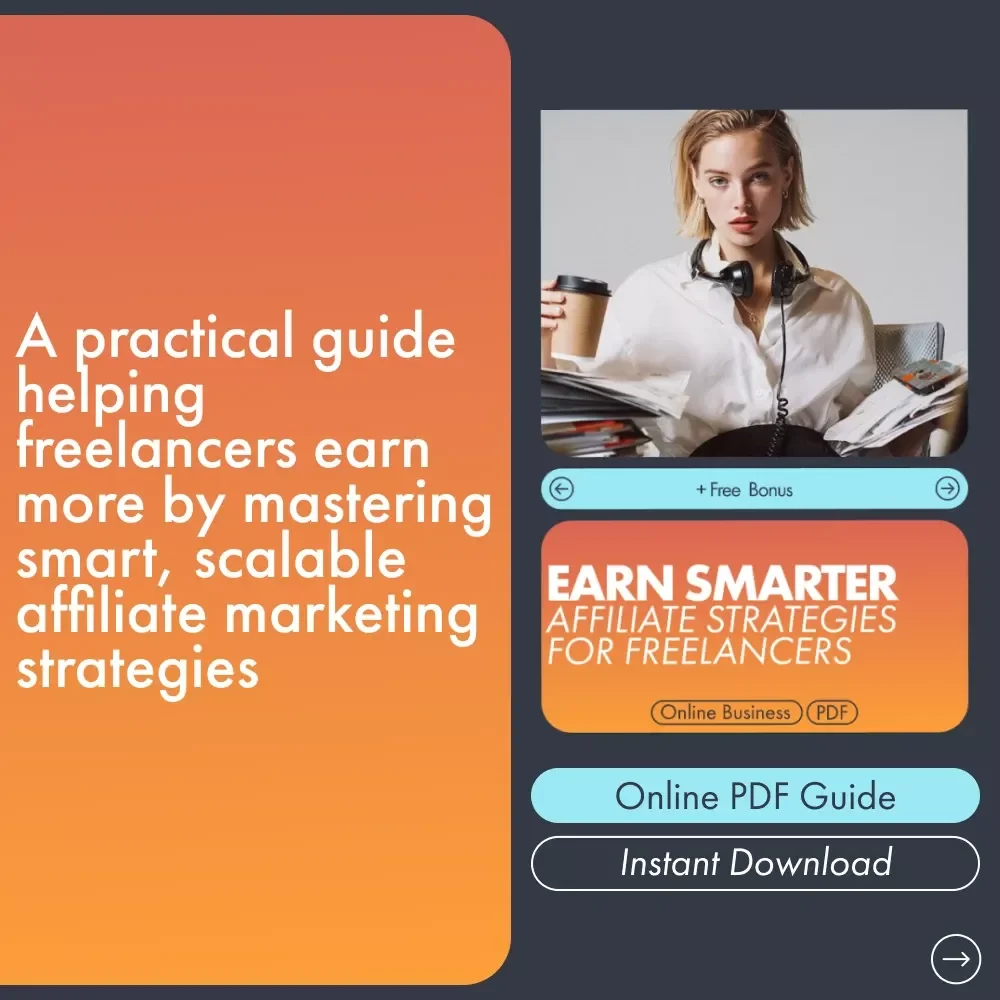 Earn Smarter: Affiliate Strategies for Freelancers – SEO-Optimized Affiliate Marketing Strategies for Freelancers eBook, Digital Guide for Freelance Income Growth