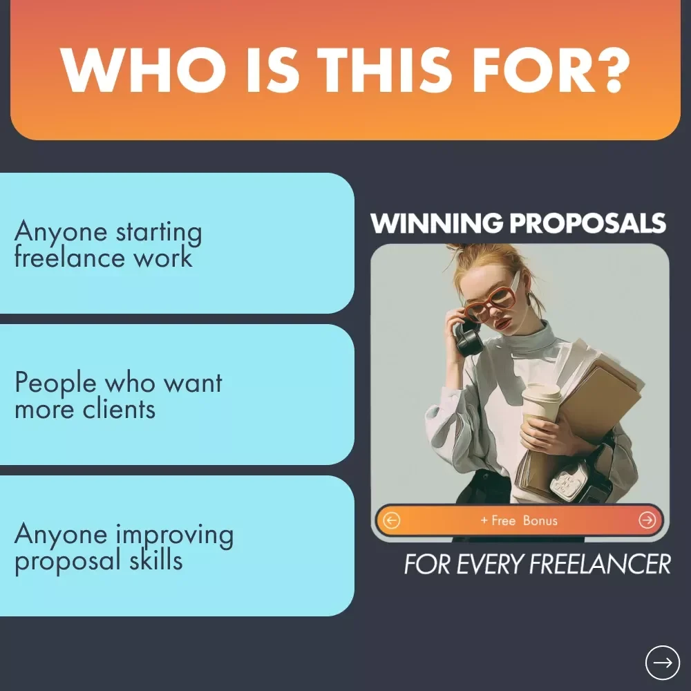 Winning Proposals for Every Freelancer | Freelance Proposal Writing eBook | How to Write a Freelance Proposal That Wins Jobs | Digital Download Guide for Converting Clients