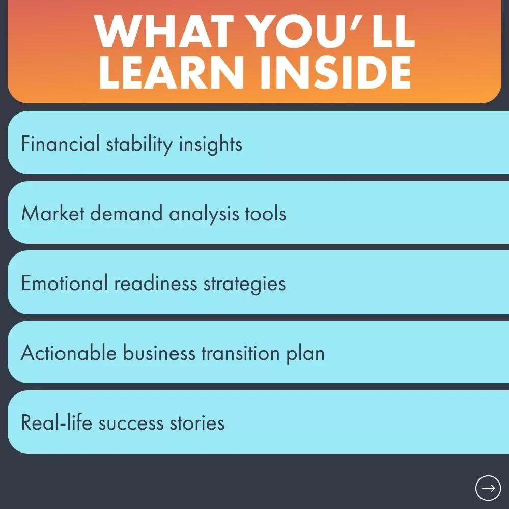 Knowing When Your Business Is Ready: A Step-by-Step eBook on How to Know When to Quit Your Job for Your Business