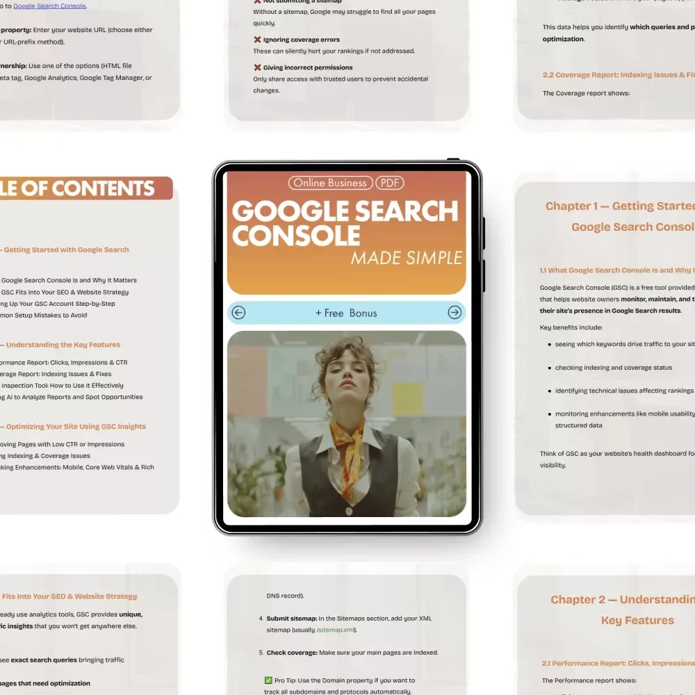 Google Search Console Made Simple | Step-by-Step Guide to Google Search Console Setup and Basics for Beginners