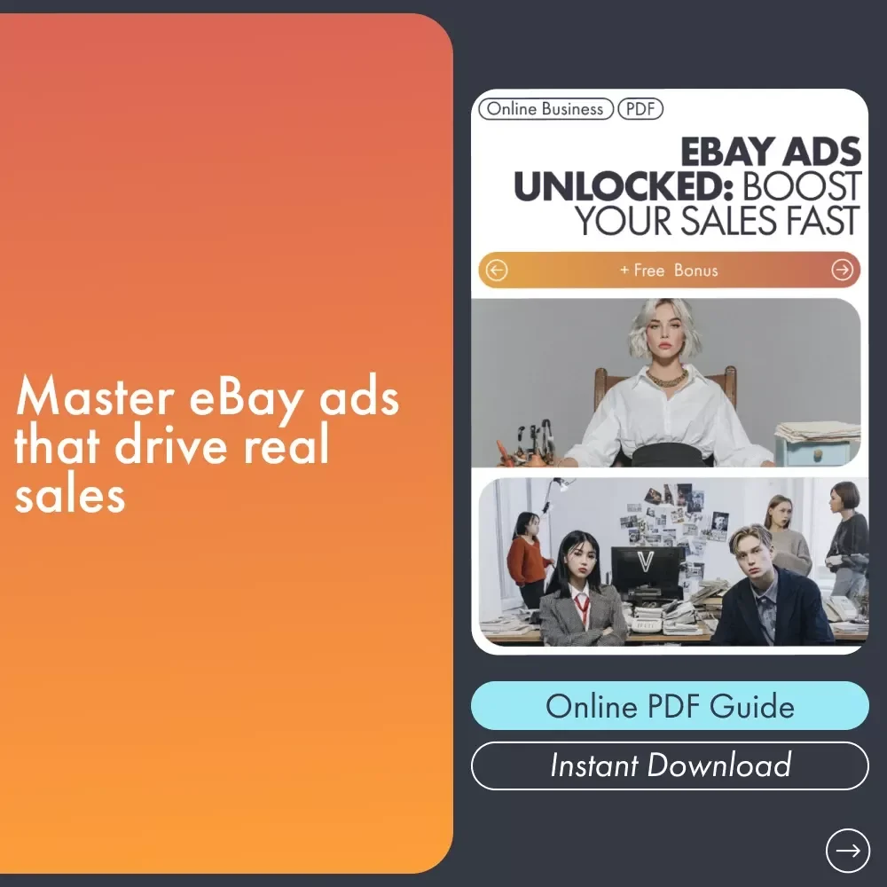 eBay Ads Unlocked: Boost Your Sales Fast | Step-by-Step Guide for Beginners | Master eBay Promoted Listings and Advertising to Increase Traffic and Profit