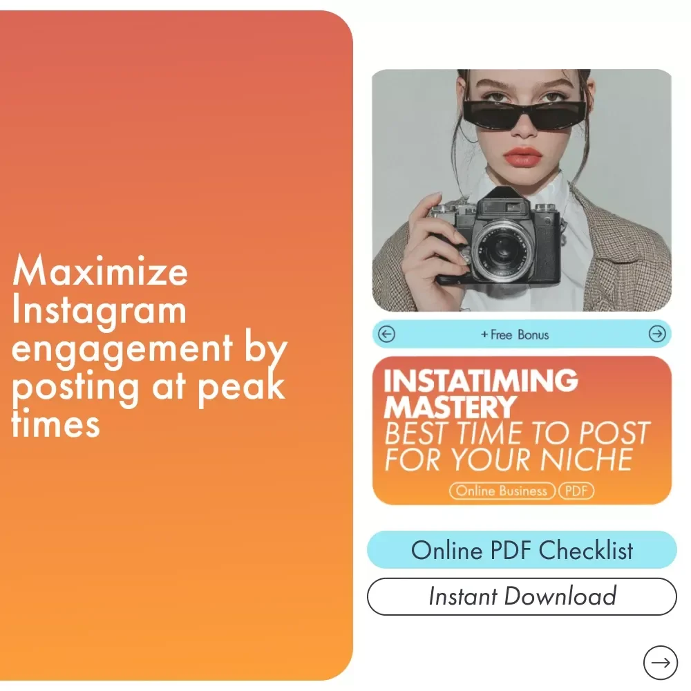 InstaTiming Mastery: Best Time to Post for Your Niche - Ultimate Instagram Posting Checklist