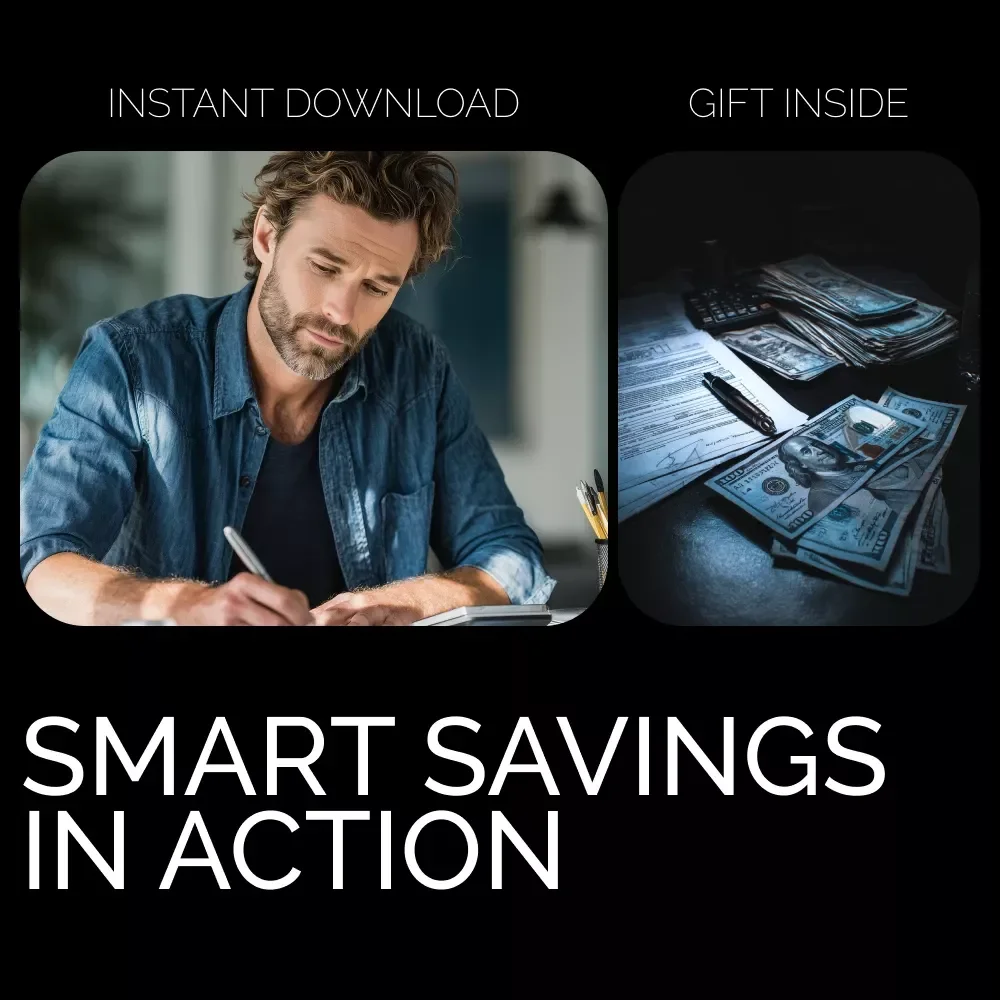 Smart Savings in Action: Your Step-by-Step Guide to Saving Big! - A Digital Checklist to Save a Lot of Money