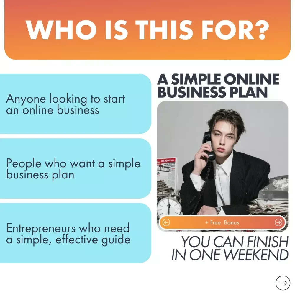 A Simple Online Business Plan You Can Finish in One Weekend – Easy Guide & Checklist for New Entrepreneurs