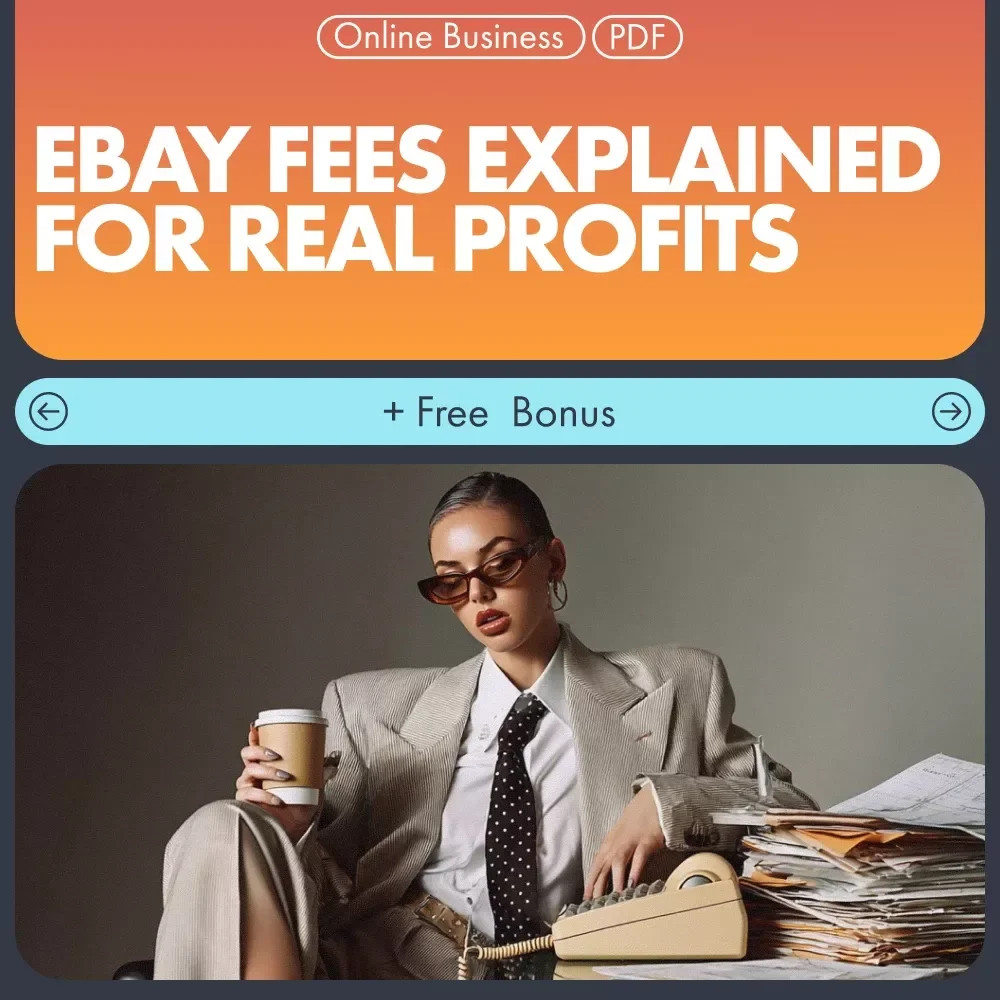 eBay Fees Explained for Real Profits | Beginner-Friendly eBook for Sellers | Learn eBay Seller Fees Explained Simply and Build a Smarter Pricing Strategy